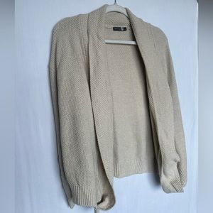 Boohoo man collar cardigan shawl